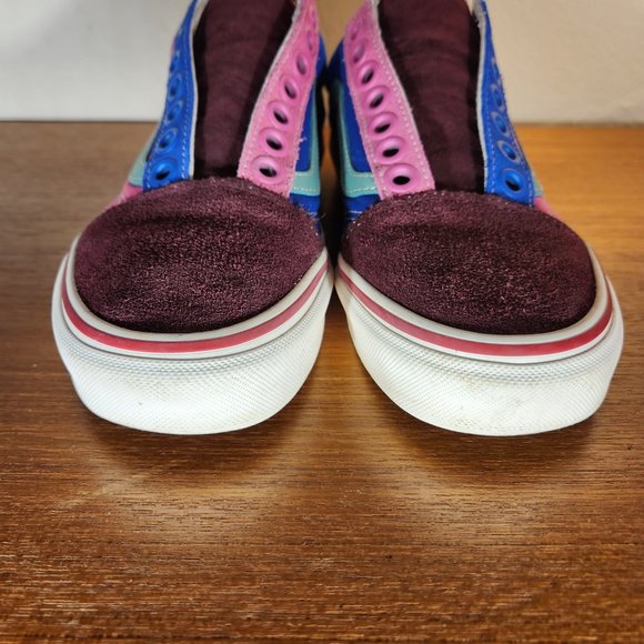 VANS Multiple Color Suede/ Canvas Old Skool Sneaker Men (7.0)/ Women (8.5) - Picture 3 of 10